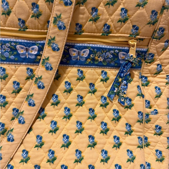 Vera Bradley blue floral Katherine print tote and wallet combo - Picture 5 of 5